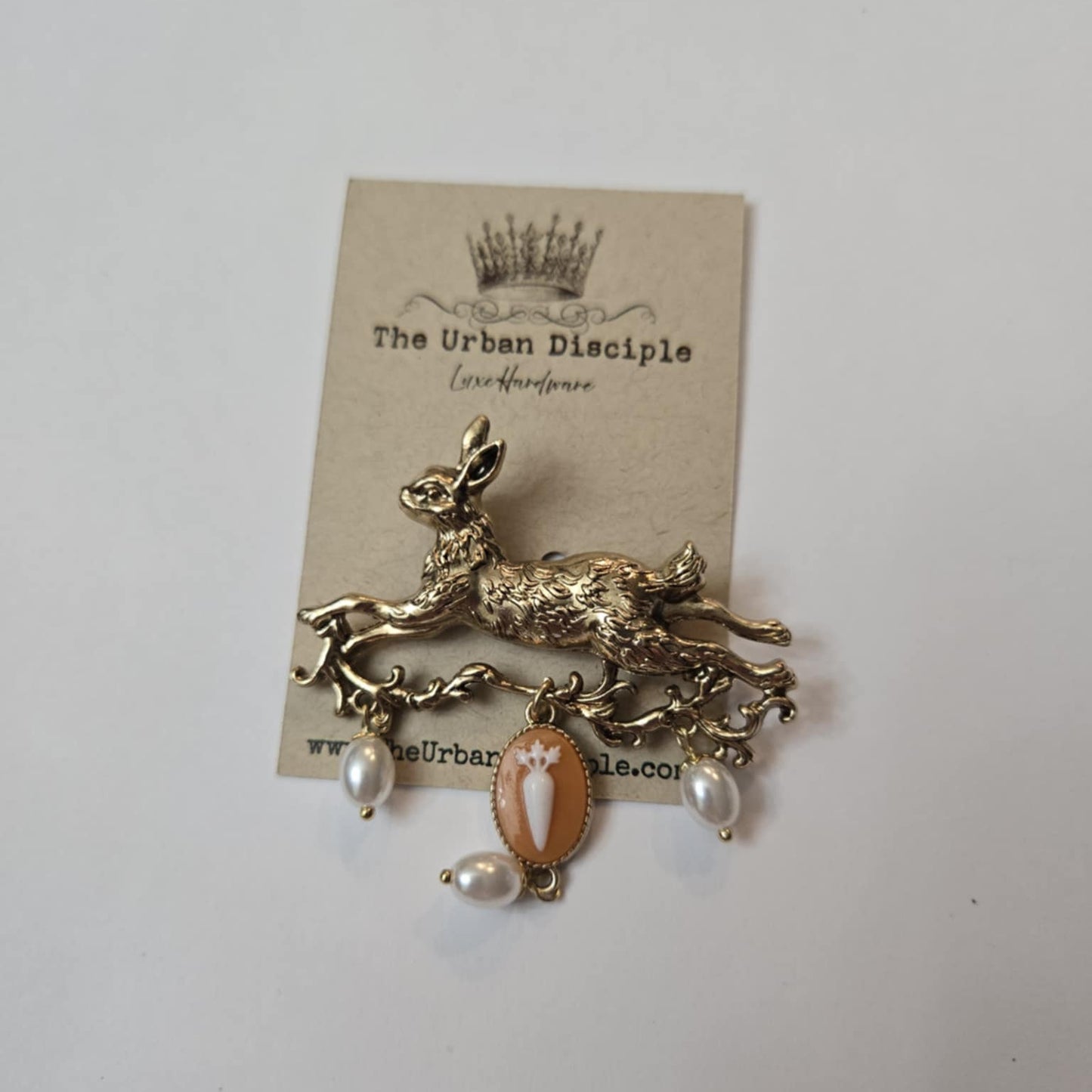 Rabbit Brooch