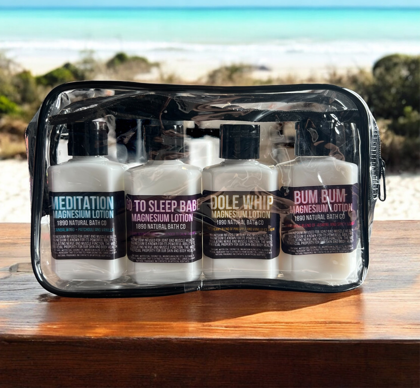Travel Size“Magnesium Body Lotions" - {Meditation, Go To Sleep Babe, Dole Whip, Bum Bum”