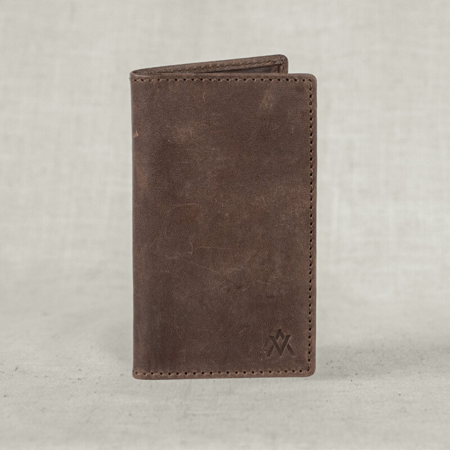 Vertical Leather Card Wallet