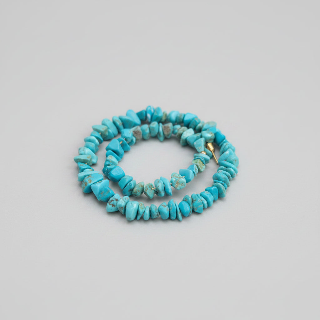 Turquoise Hoops