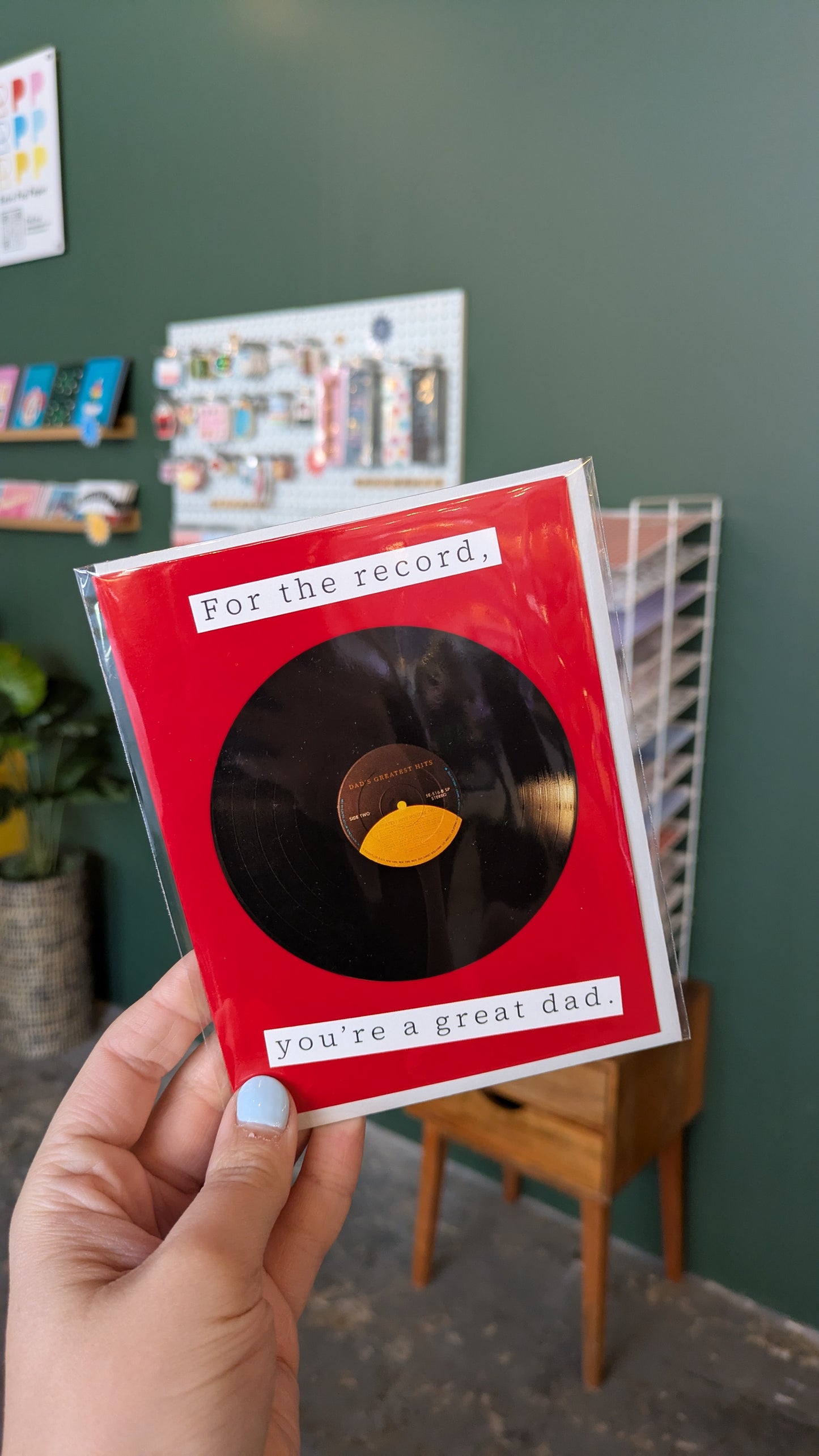 For the Record, Father's Day Card