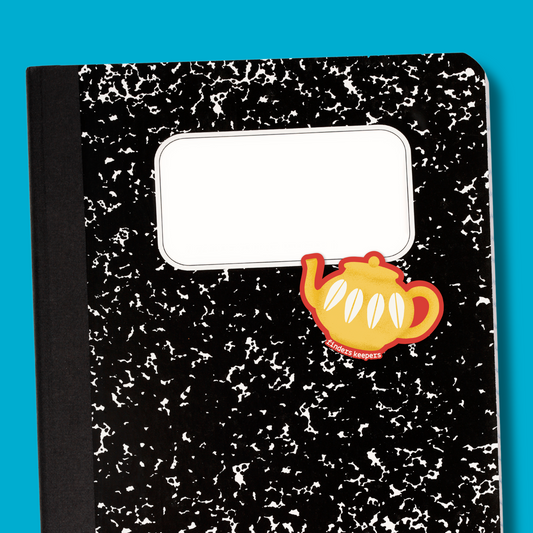 Finders Keepers Teapot Sticker