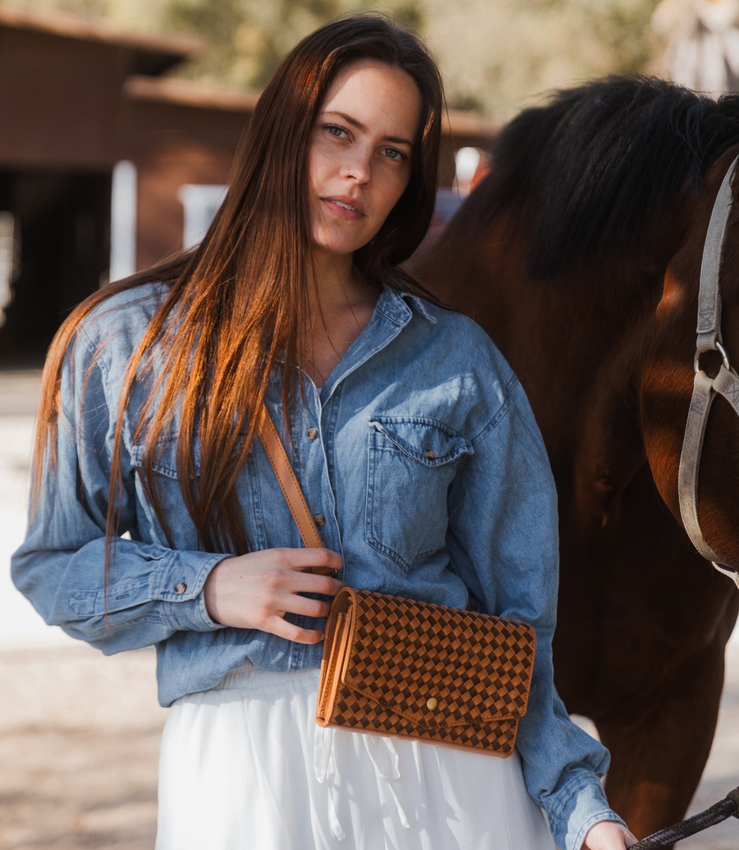 The Woven Terra Dimarco Crossbody