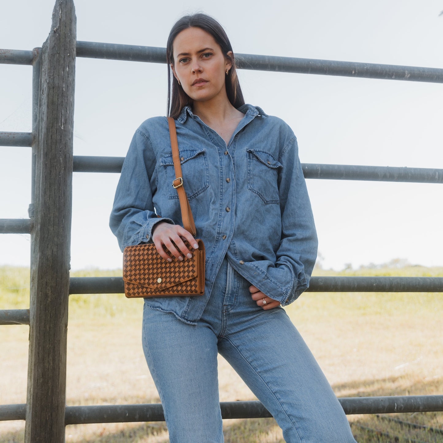 The Woven Terra Dimarco Crossbody