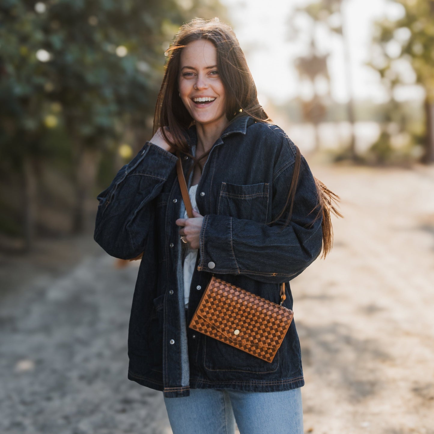 The Woven Terra Dimarco Crossbody