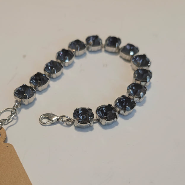BlueGrayCrystalBracelet