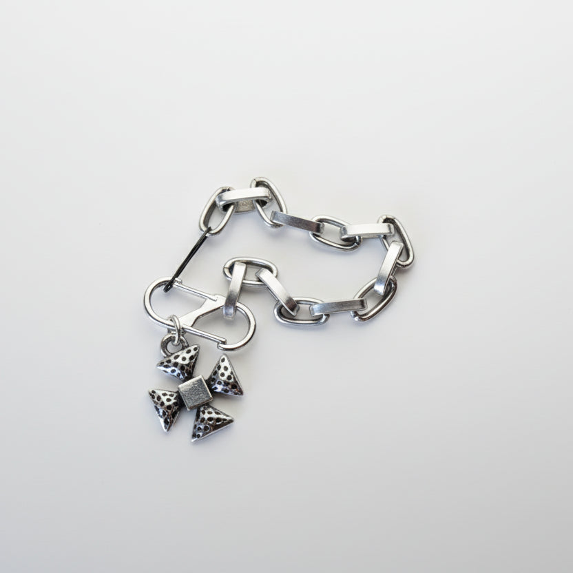 Silver bracelet w templar cross