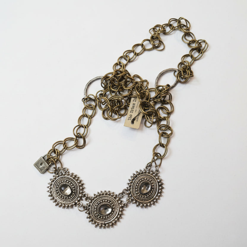 3 Medallion Necklace