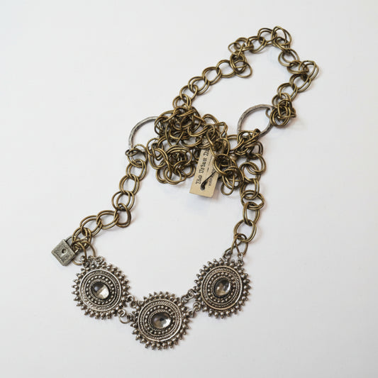 3 Medallion Necklace