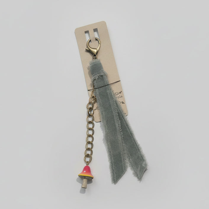 Mushroom Bag Charm