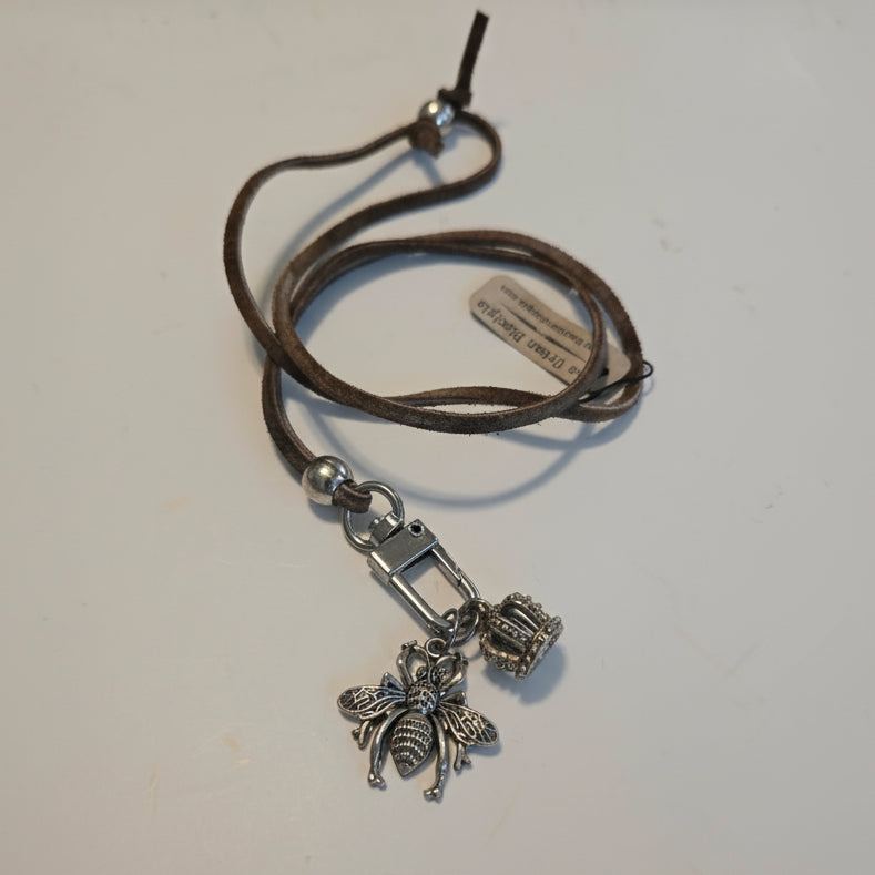 Leather Charm Holder