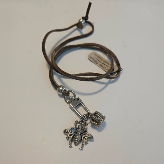 Leather Charm Holder