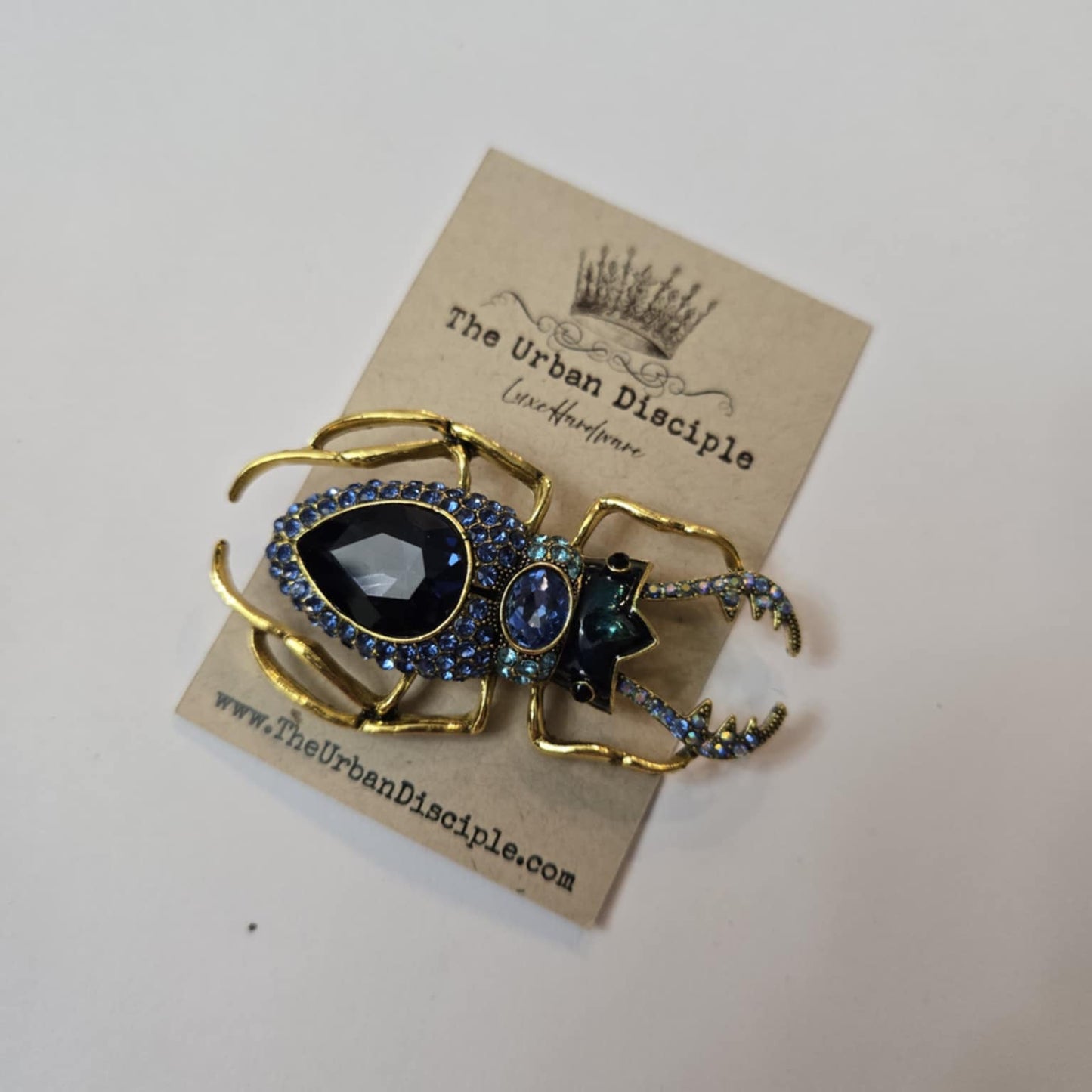 Beetle Brooch