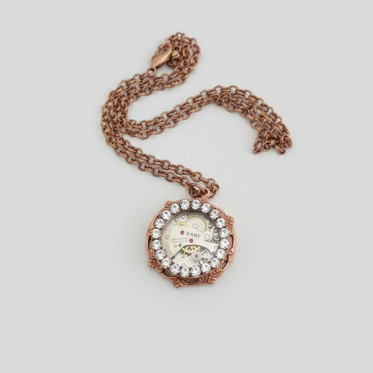 Gear Box Pend Necklace