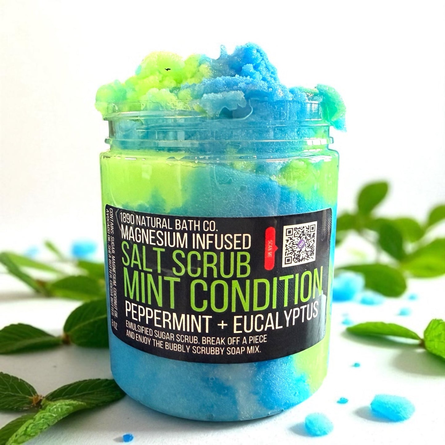 Mint Condition Sugar Scrub (Peppermint + Eucalyptus)