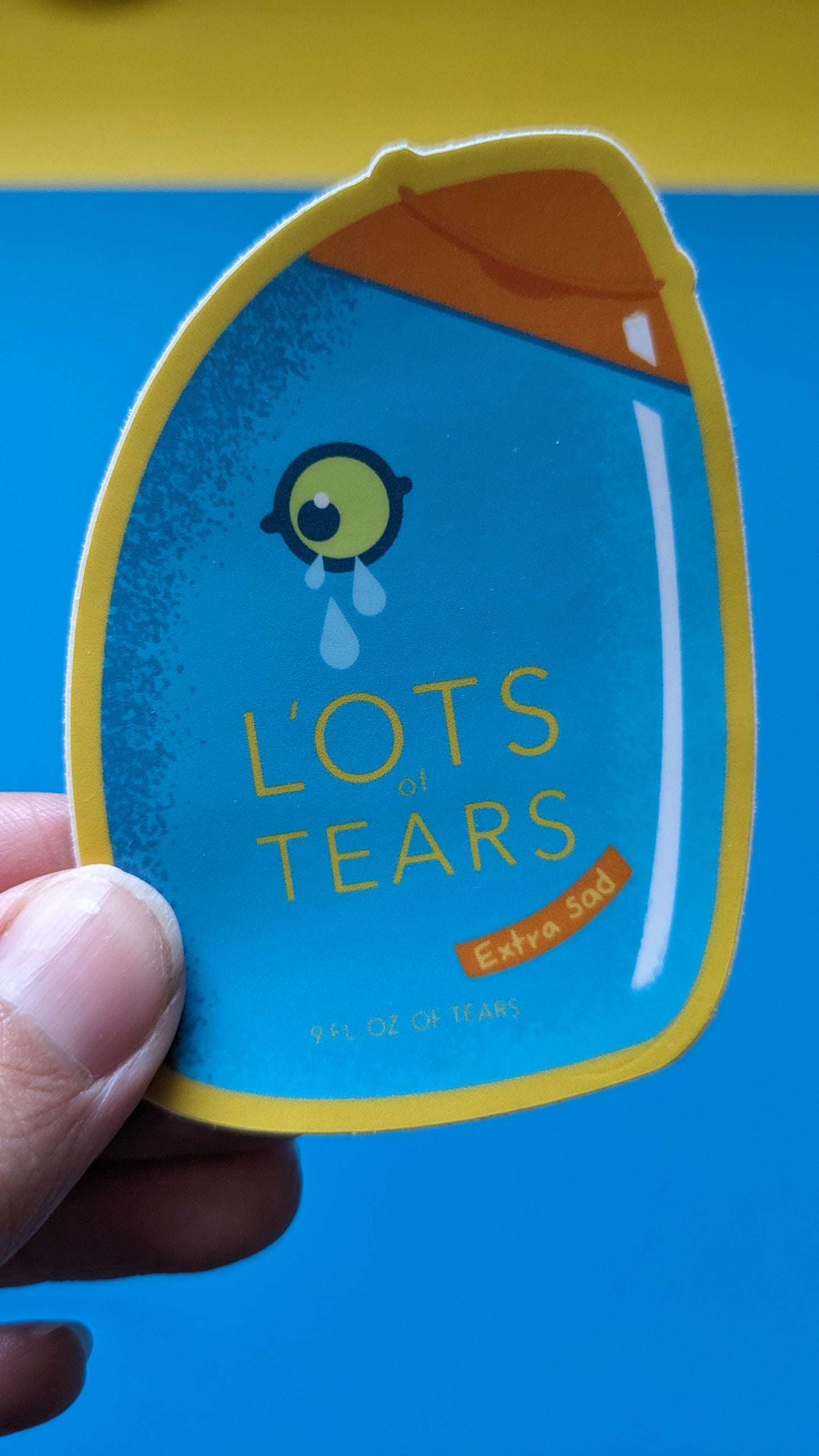 Lots of Tears Sticker