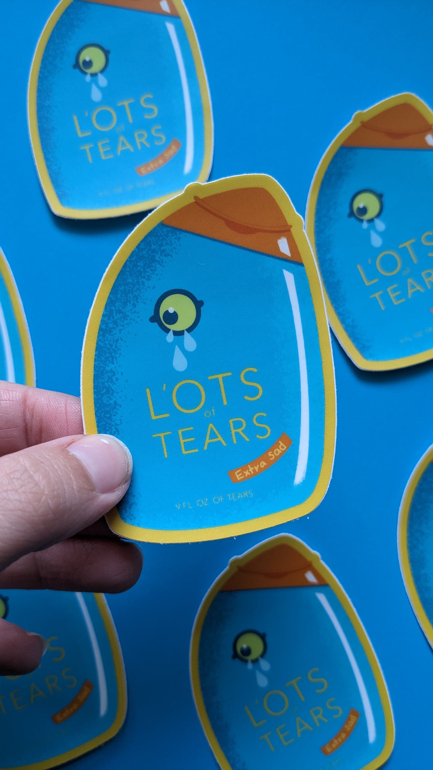 Lots of Tears Sticker