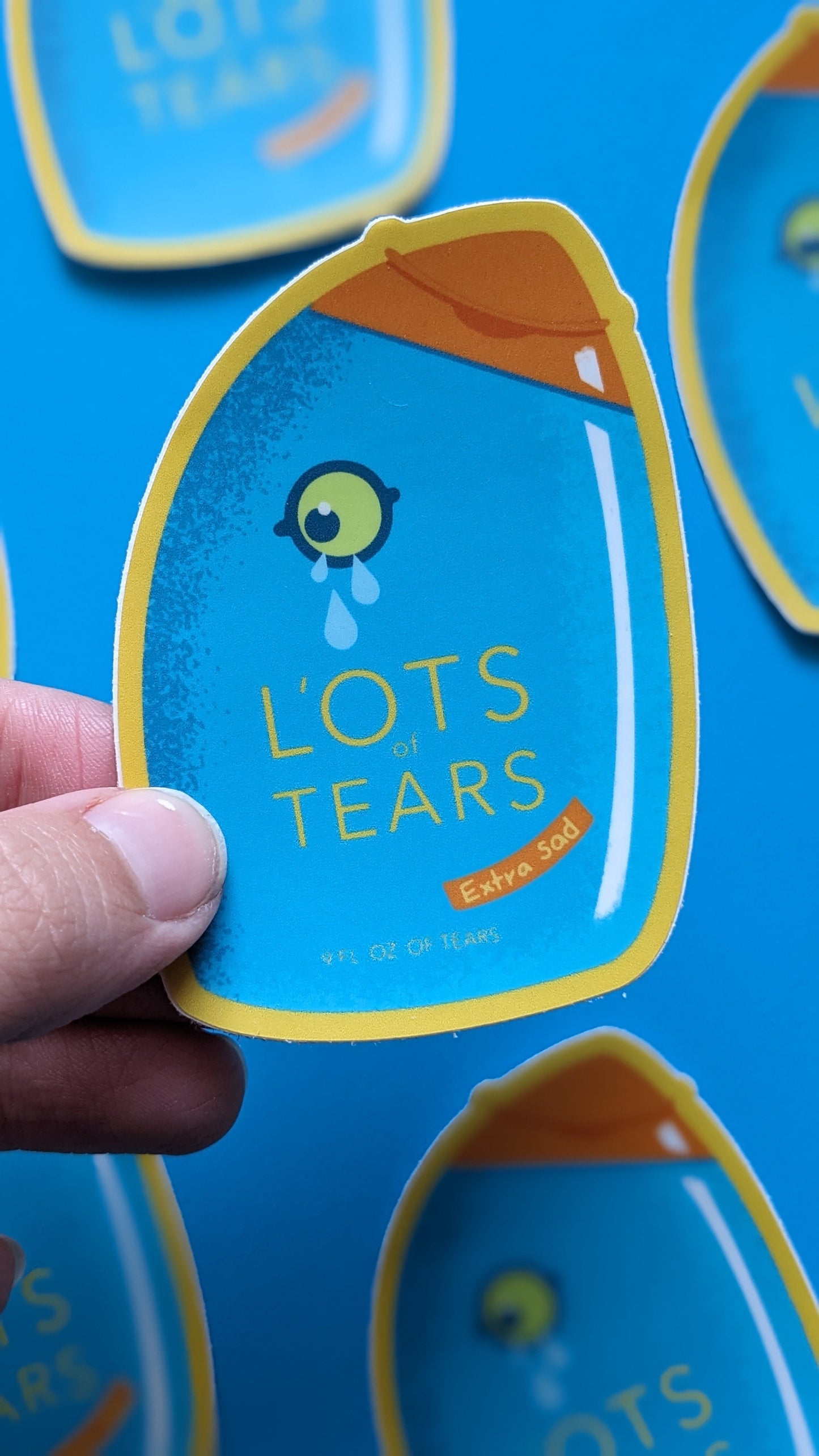 Lots of Tears Sticker