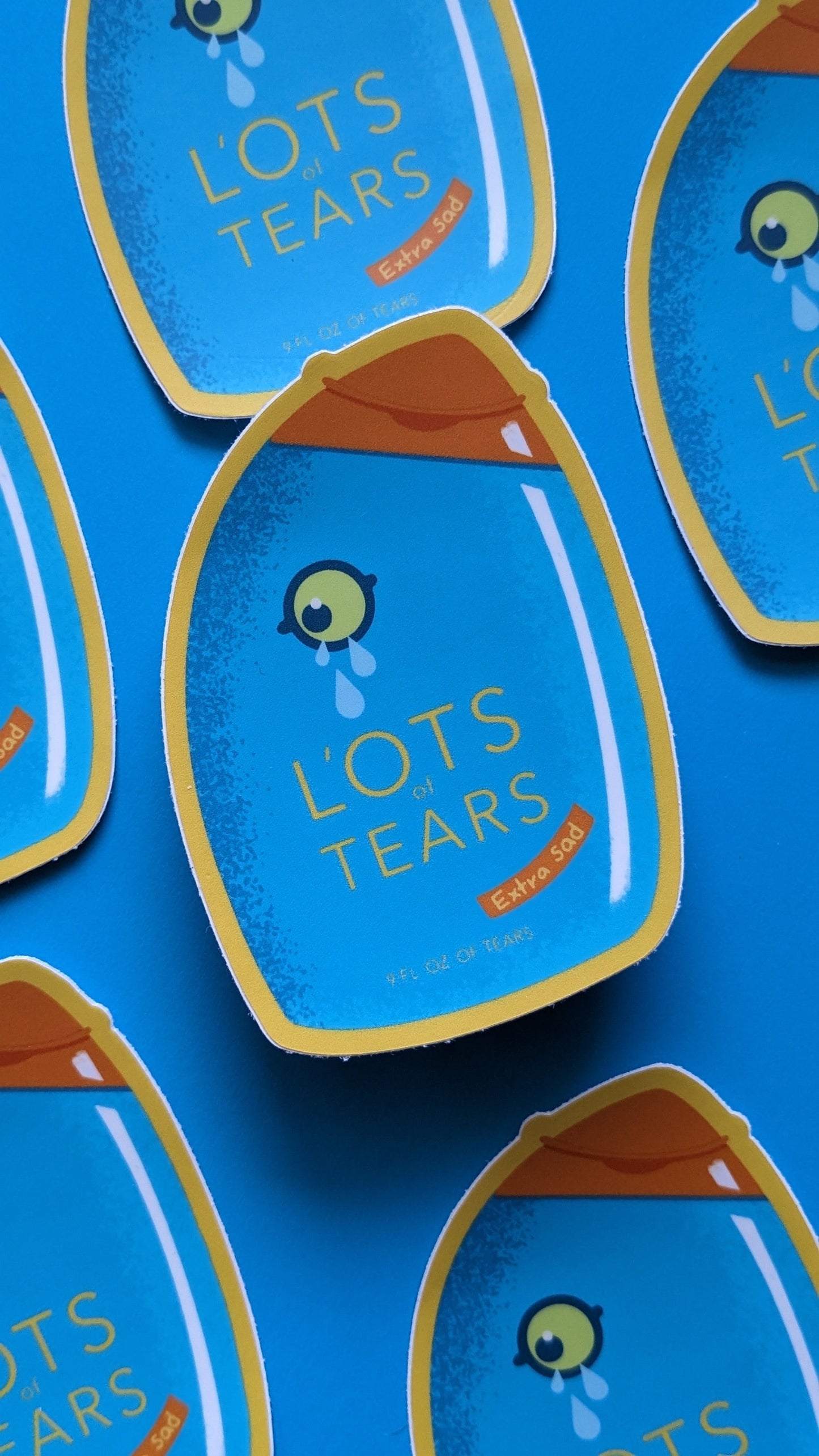 Lots of Tears Sticker