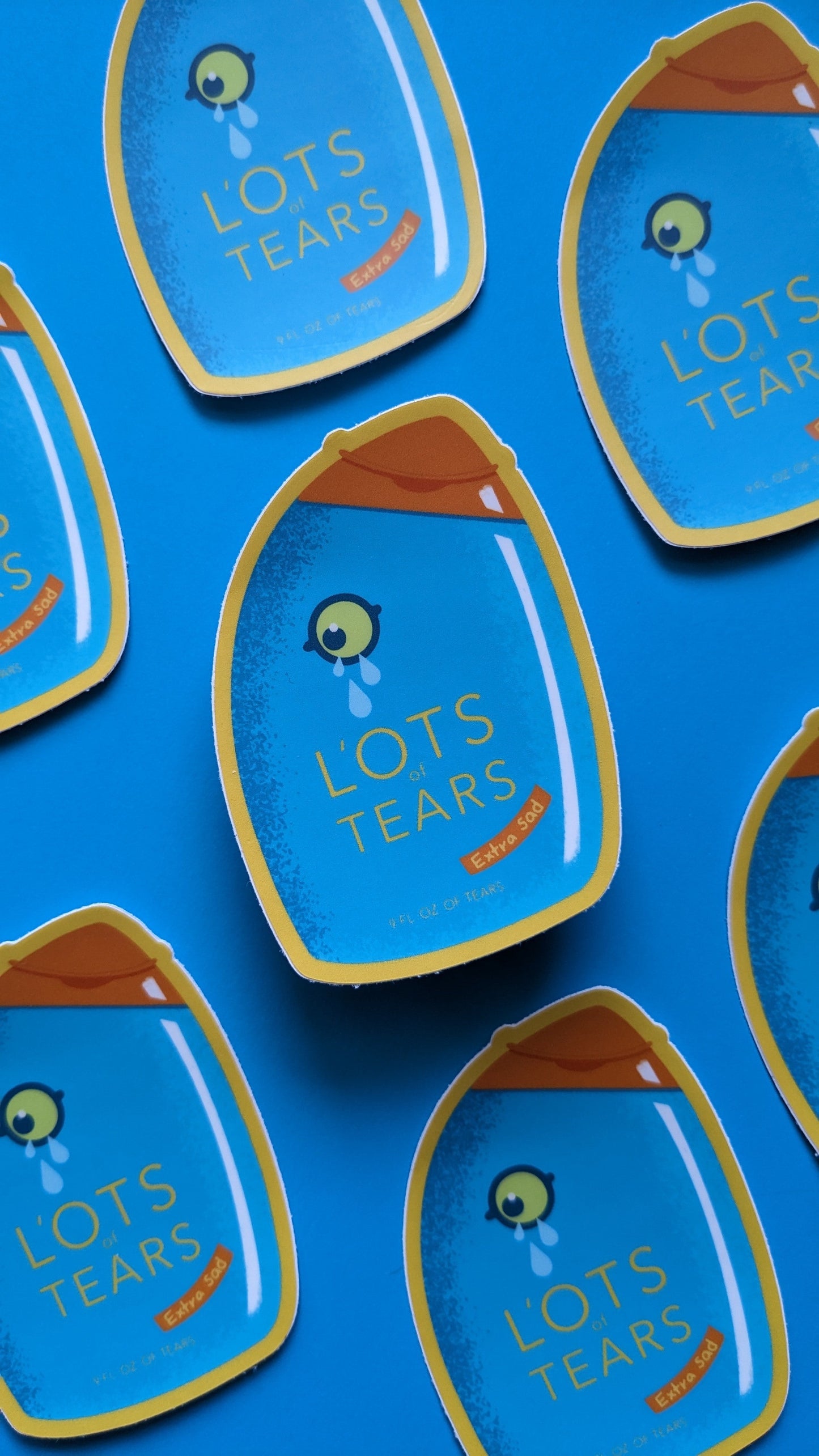 Lots of Tears Sticker