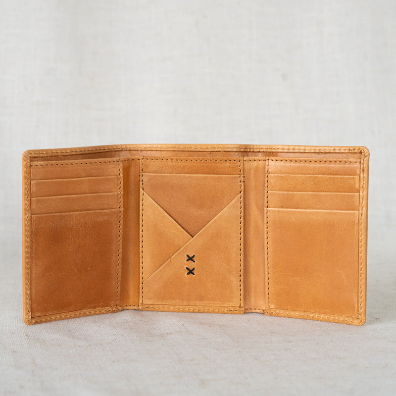Titus Trifold Wallet by Elevate on linen