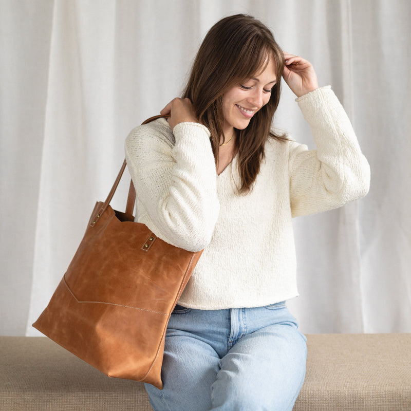 Woman with Travelers Tote by Elevate