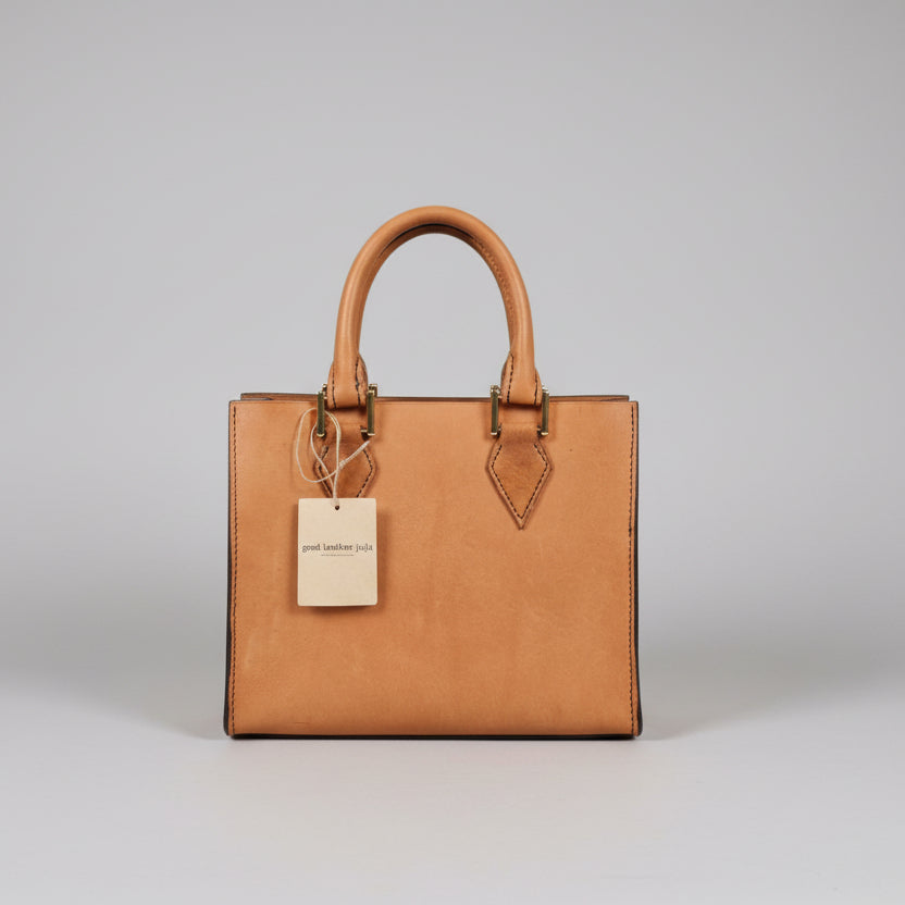 Small Tote w/Gold Hardware