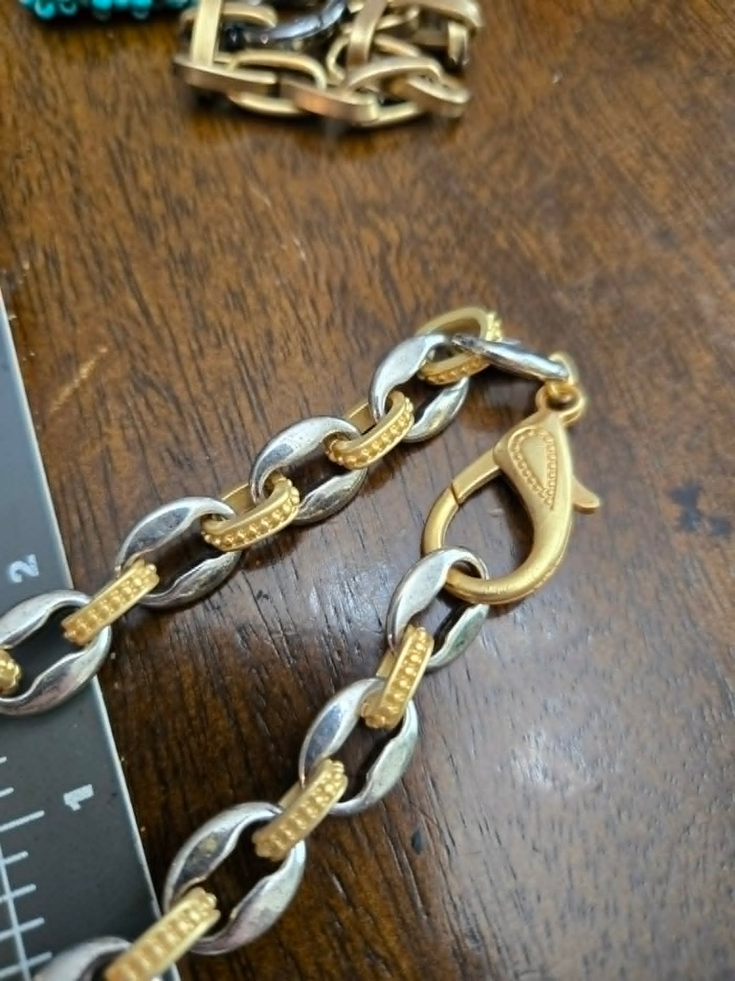 mixed metel necklace