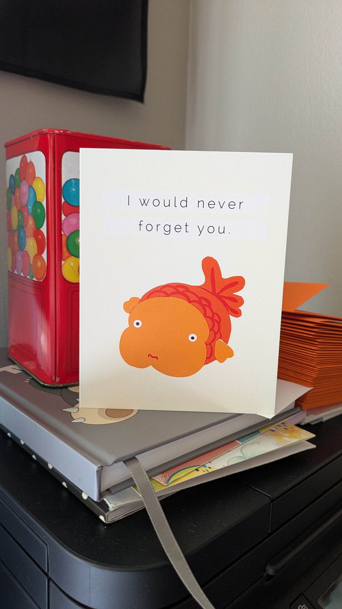 Goldfish Greeting Card