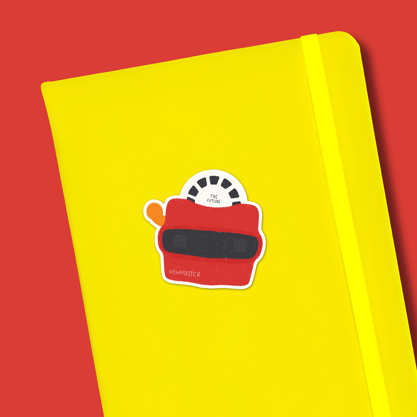 Tennis Ball Sticker (Glossy + Weather-resistant)