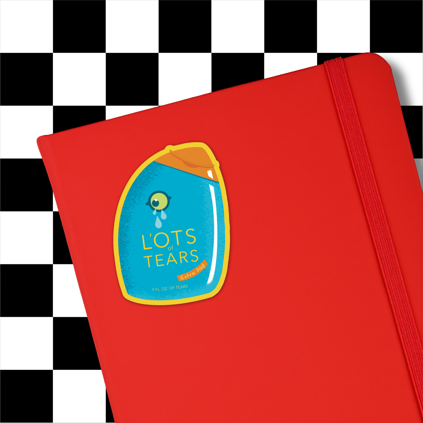 Tennis Ball Sticker (Glossy + Weather-resistant)