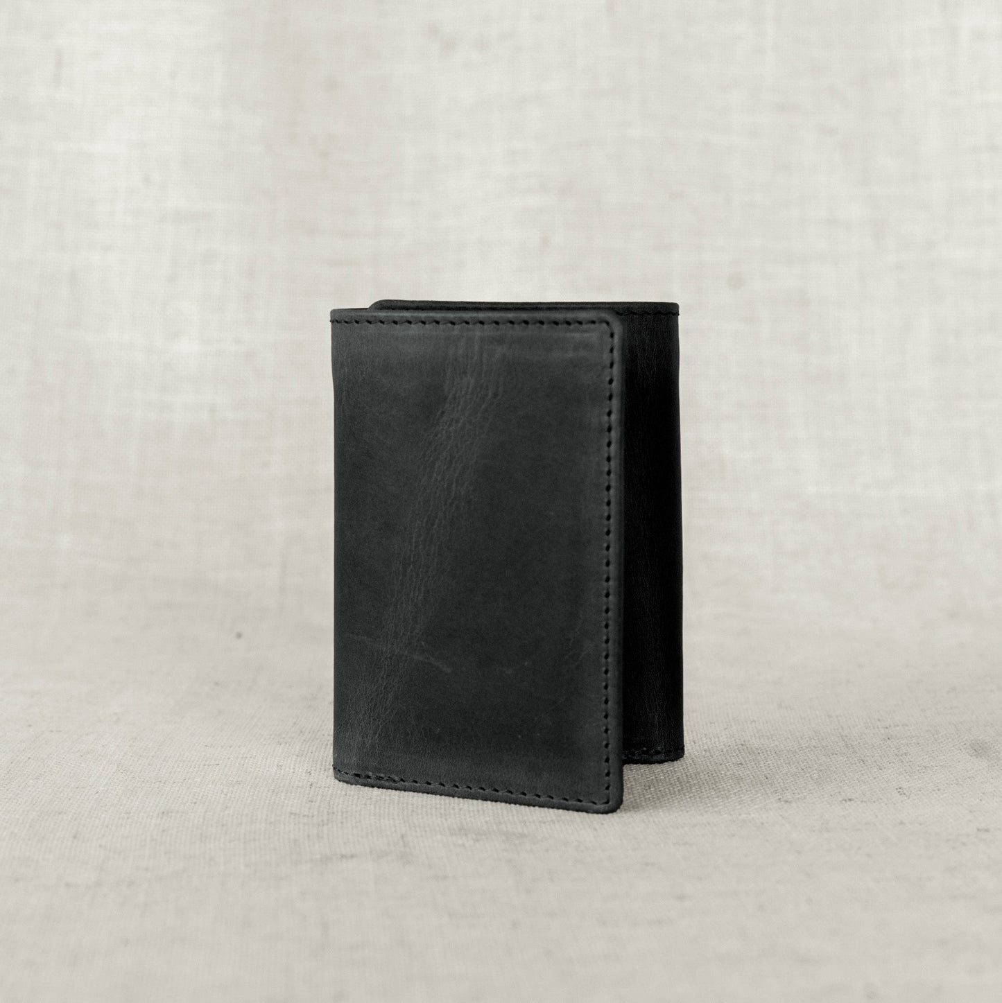 Titus Mens Leather Tri-Fold Wallet